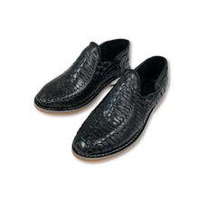 Load image into Gallery viewer, Mens Rayadillo Black Leather Sole
