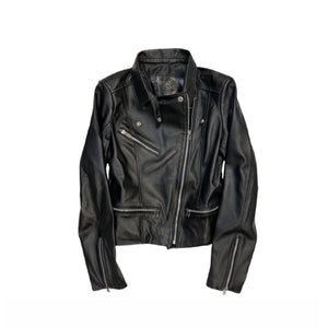 Womens Leather Perfecto Moto Jacket