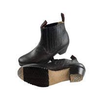 Load image into Gallery viewer, Mens Black Folklore Botin
